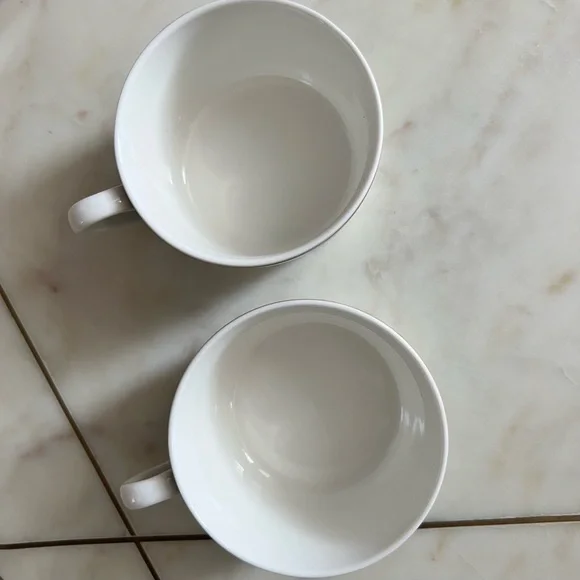 lMIKASA HK252 Florenza ULTIMA + Super STRONG Fine China COFFEE TEA Cups SET of 2 - Picture 7 of 11